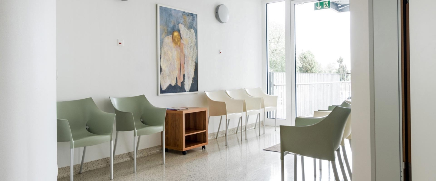 Wartebereich Radiologie Mettmann.